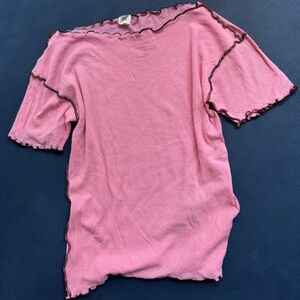 Baserange pink vein tee